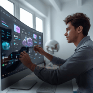 AI-Assisted UX UI Design + Manual Refinement