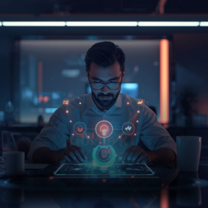 Hybrid LMS Training Content Creation (AI Draft Modules + Human Structuring)